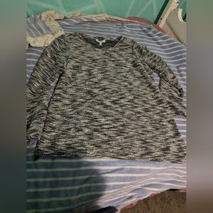 Chaus Black & White Sweater